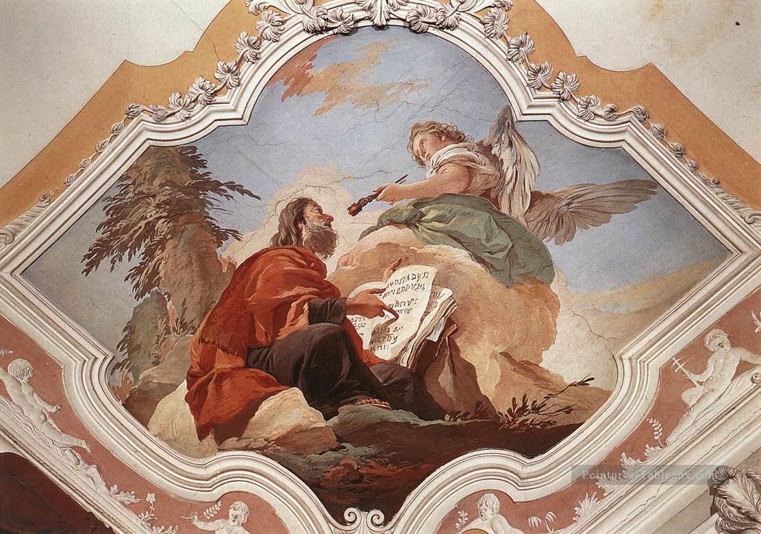 Palazzo Patriarcale Le prophète Isaiah Giovanni Battista Tiepolo Peintures à l'huile